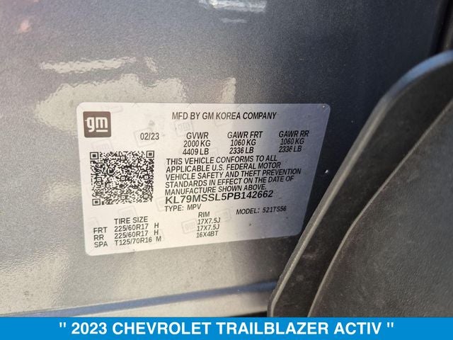 2023 Chevrolet TrailBlazer ACTIV