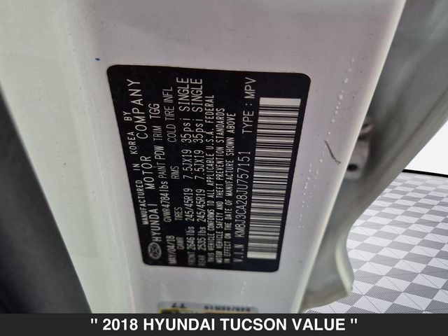 2018 Hyundai Tucson Value