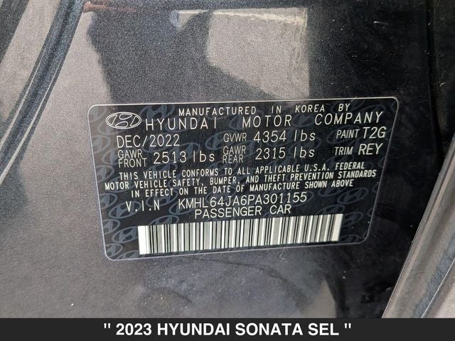 2023 Hyundai Sonata SEL