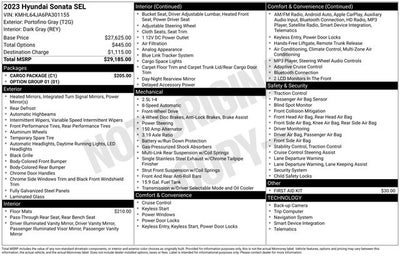 2023 Hyundai Sonata SEL