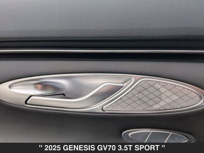 2025 Genesis GV70 3.5T Sport
