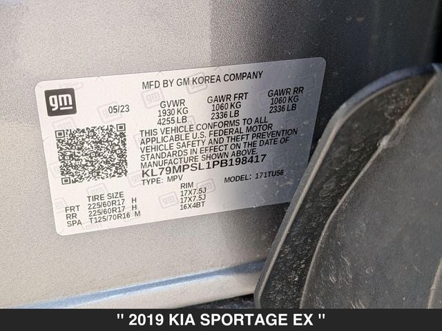 2019 Kia Sportage EX