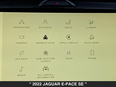2022 Jaguar E-PACE P250 SE