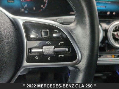 2022 Mercedes-Benz GLA GLA 250 4MATIC®