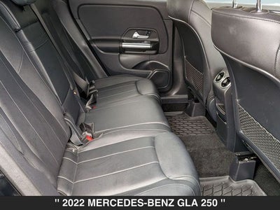 2022 Mercedes-Benz GLA GLA 250 4MATIC®