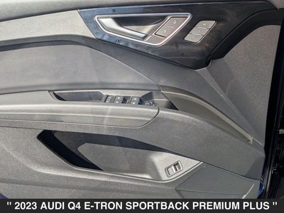 2023 Audi Q4 Sportback e-tron Premium Plus quattro