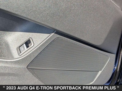 2023 Audi Q4 Sportback e-tron Premium Plus quattro