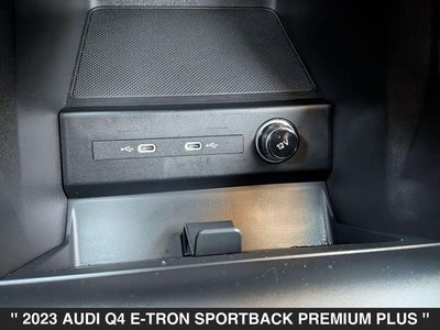 2023 Audi Q4 Sportback e-tron Premium Plus quattro