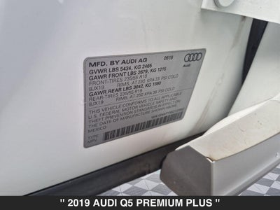 2019 Audi Q5 2.0T Premium Plus quattro