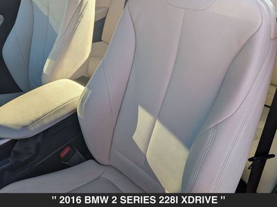 2016 BMW 2 Series 228i xDrive