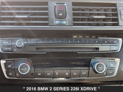2016 BMW 2 Series 228i xDrive