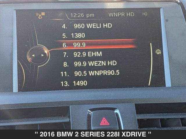 2016 BMW 2 Series 228i xDrive