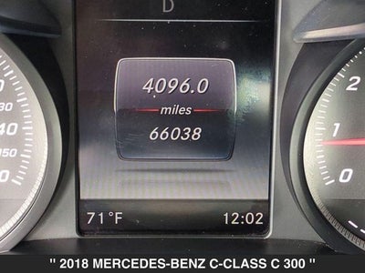 2018 Mercedes-Benz C-Class C 300 4MATIC®