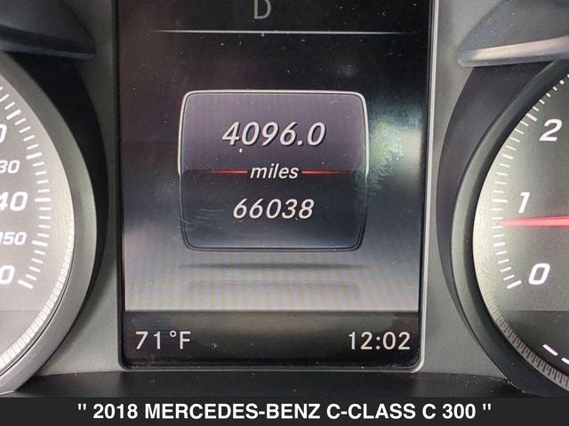 2018 Mercedes-Benz C-Class C 300 4MATIC®
