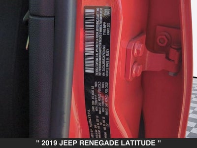 2019 Jeep Renegade Latitude