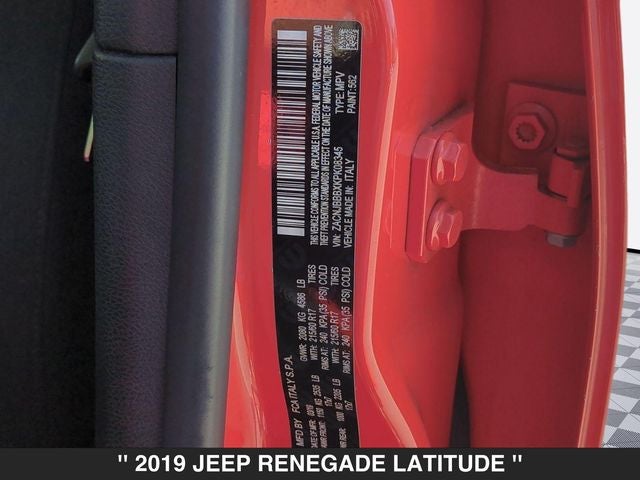 2019 Jeep Renegade Latitude