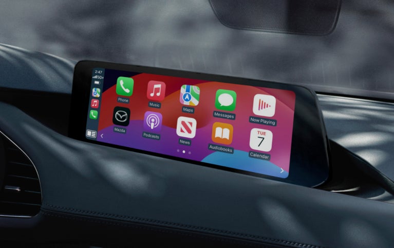 2025 Mazda 3 Sedan -Apple CarPlay Integration Feature | Hamden Mazda in Hamden CT
