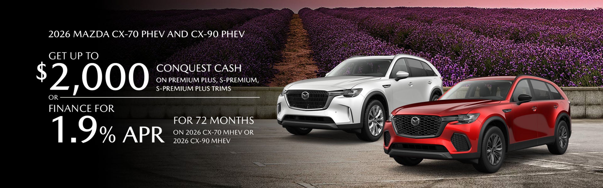 2026 Mazda CX-70 and CX-90