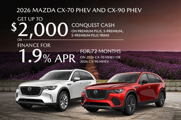 2026 Mazda CX-70 and CX-90