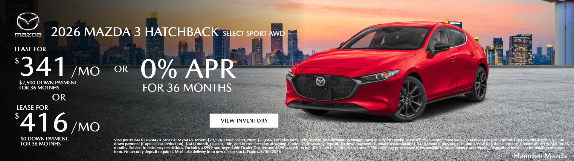 CX-70 Offer