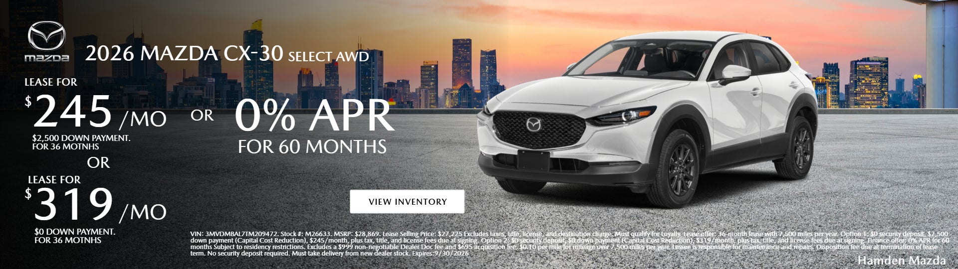 CX-30 Offer