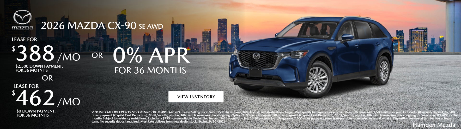 CX-90 Offer