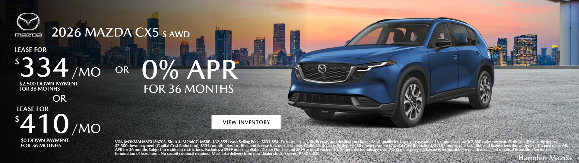 CX-5 Offer